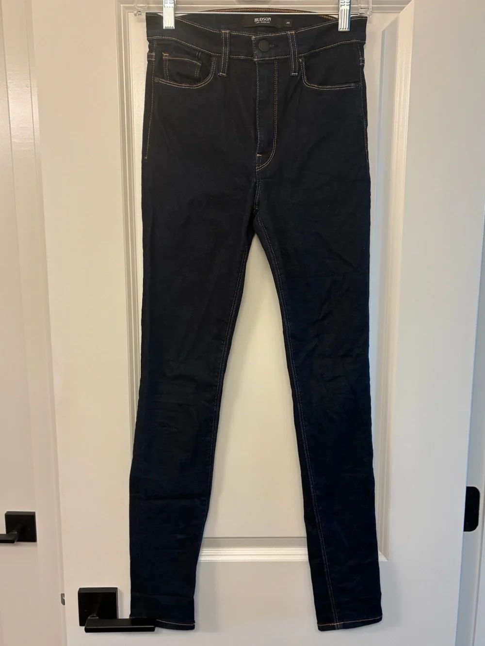 HUDSON JEANS Barbara Super Skinny Denim Jeans Blue Women’s Size 30